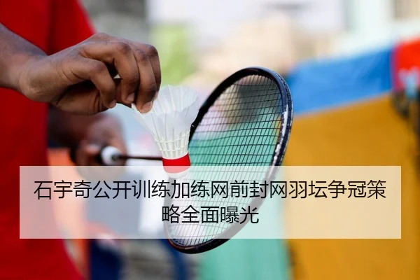 石宇奇公开训练加练网前封网羽坛争冠策略全面曝光 - KAIYUN